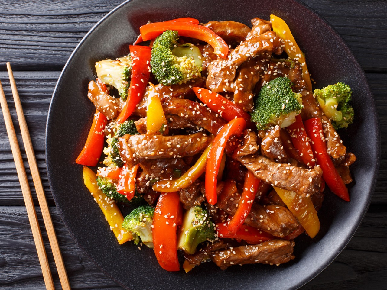 Wok de Ternera y Verduras
